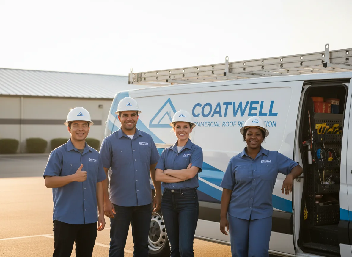 Commercial roof coating company in Ferguson, IA